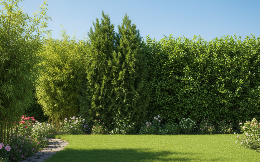 Comment choisir une haie brise-vue rapide pour votre jardin