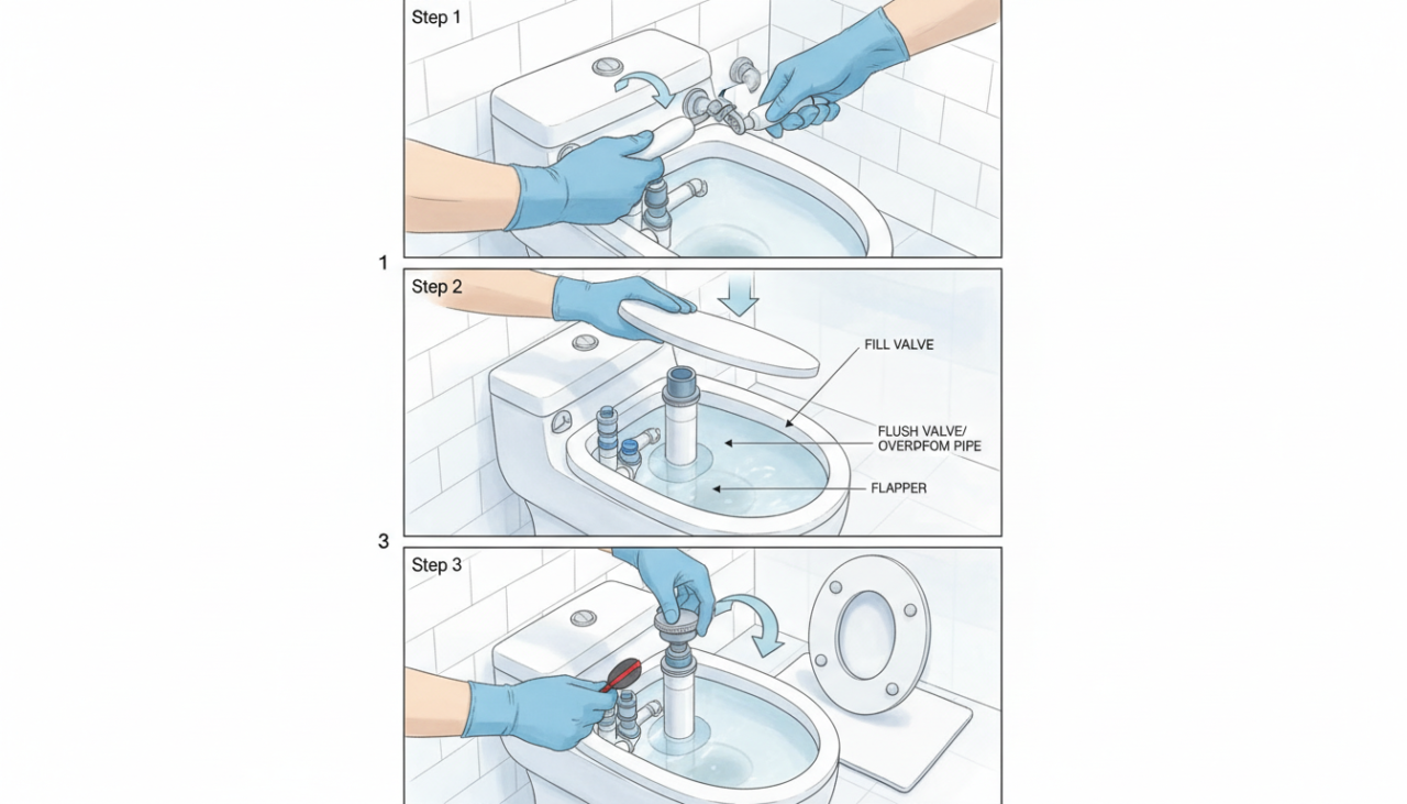 Démonter une chasse d'eau guide simple et sans erreur — free download