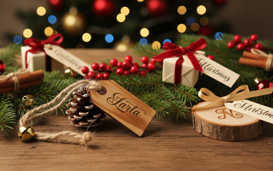 Comment réaliser un marque-place de noël original pour votre table