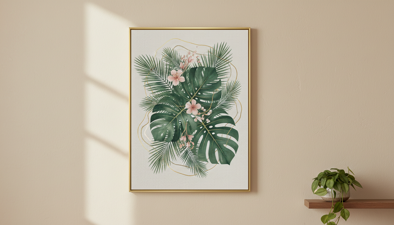 découvrez nos astuces pour réussir un tableau tropical chic et apporter une touche tendance à votre décoration intérieure avec style et élégance.