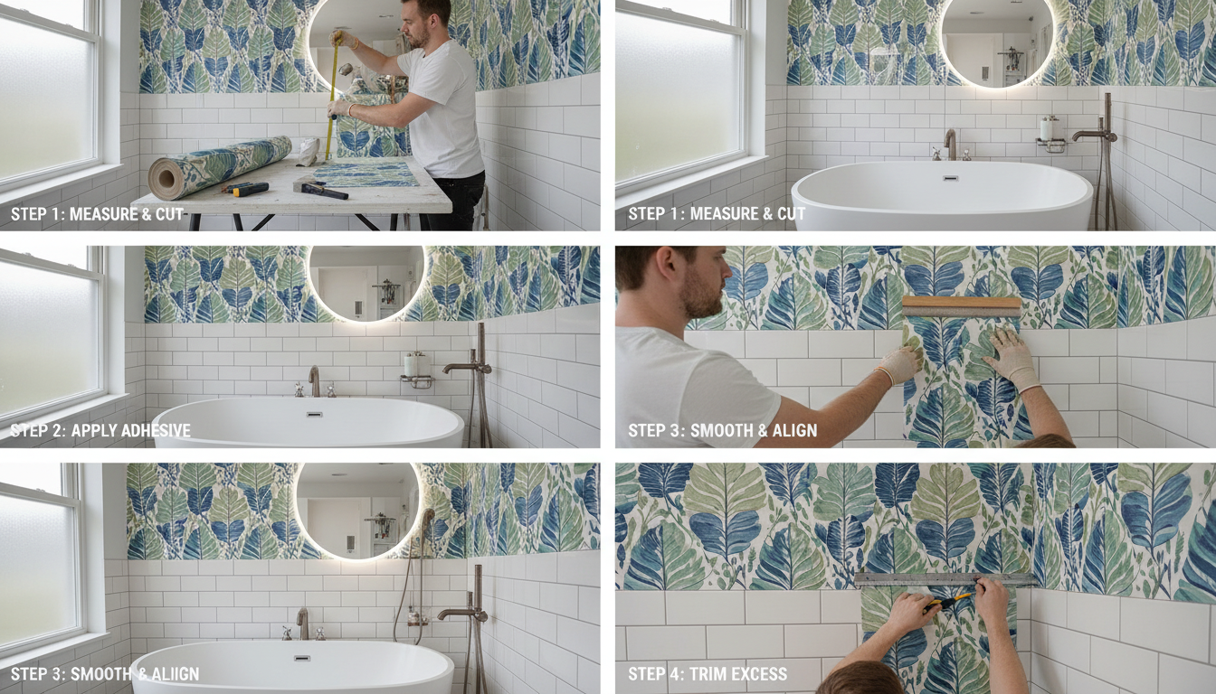 découvrez notre guide complet 2025 pour tapisser votre salle de bain sans erreur. astuces, conseils pratiques et étapes détaillées pour un résultat parfait et durable.