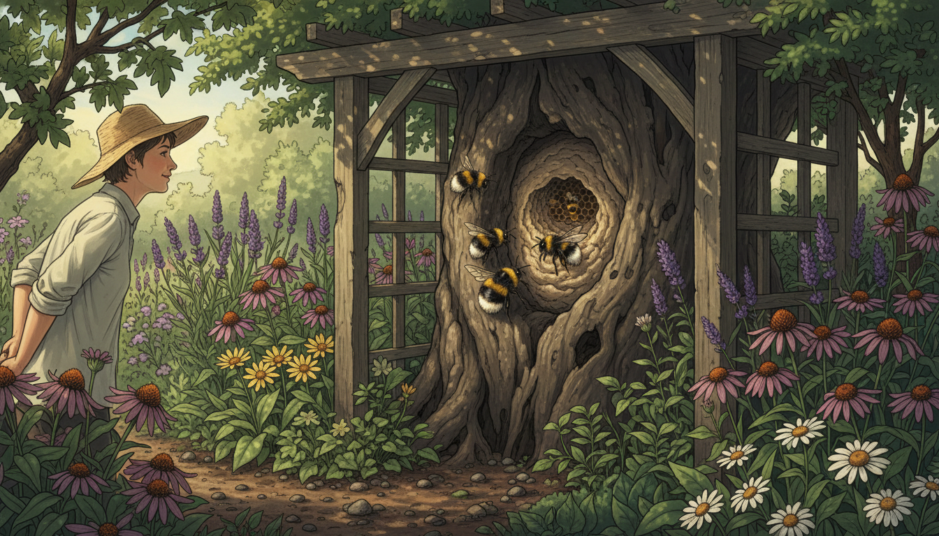 apprenez à identifier un nid de bourdon facilement et découvrez les actions à entreprendre pour garantir votre sécurité et celle de ces insectes essentiels.