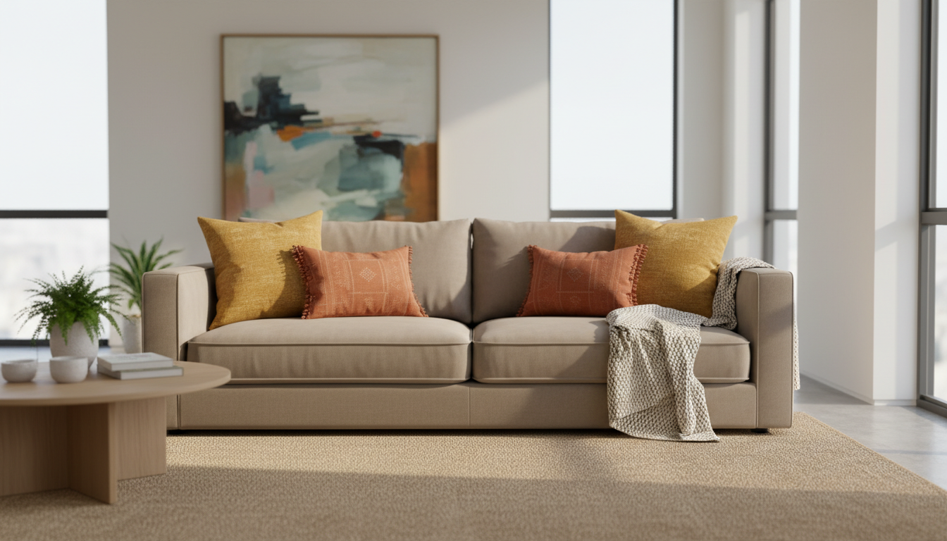 découvrez comment choisir et harmoniser la couleur taupe dans votre salon pour une décoration élégante et chaleureuse.