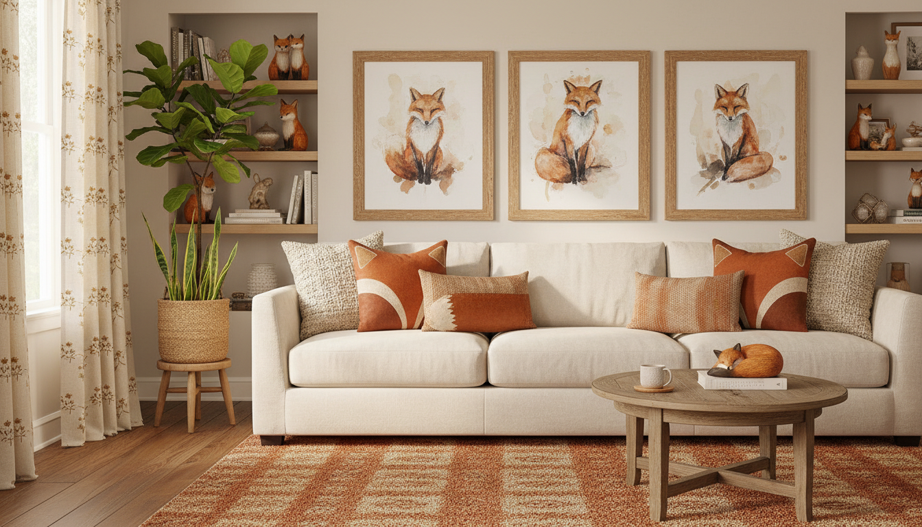 découvrez des astuces et idées originales pour décorer votre maison avec un charmant thème renard, alliant nature et convivialité.