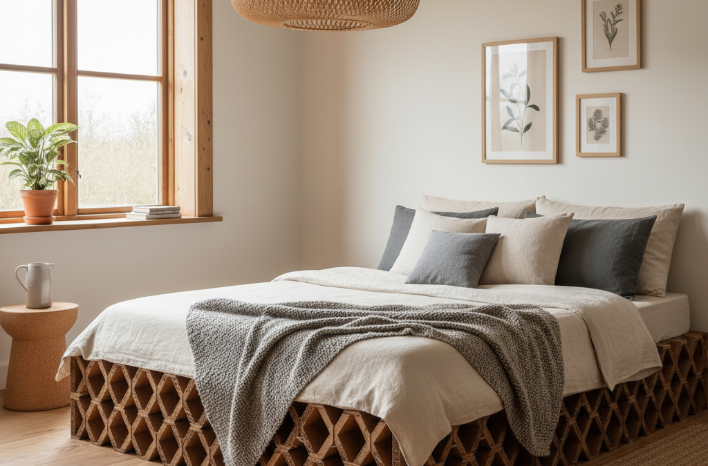 apprenez à fabriquer des meubles en carton écologiques : lits, chaises, tables et étagères durables pour un intérieur unique et respectueux de l'environnement.