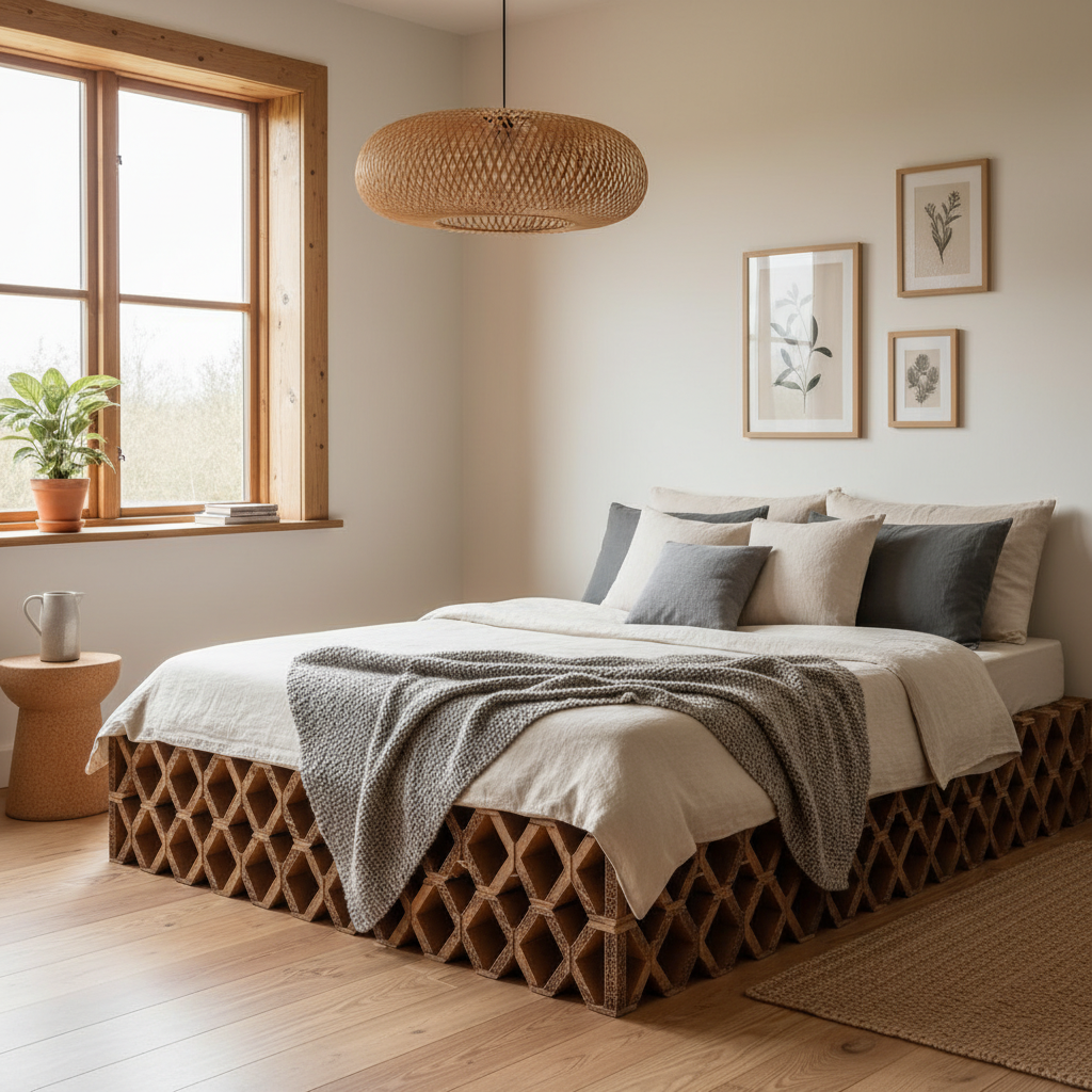 apprenez à fabriquer des meubles en carton écologiques : lits, chaises, tables et étagères durables pour un intérieur unique et respectueux de l'environnement.