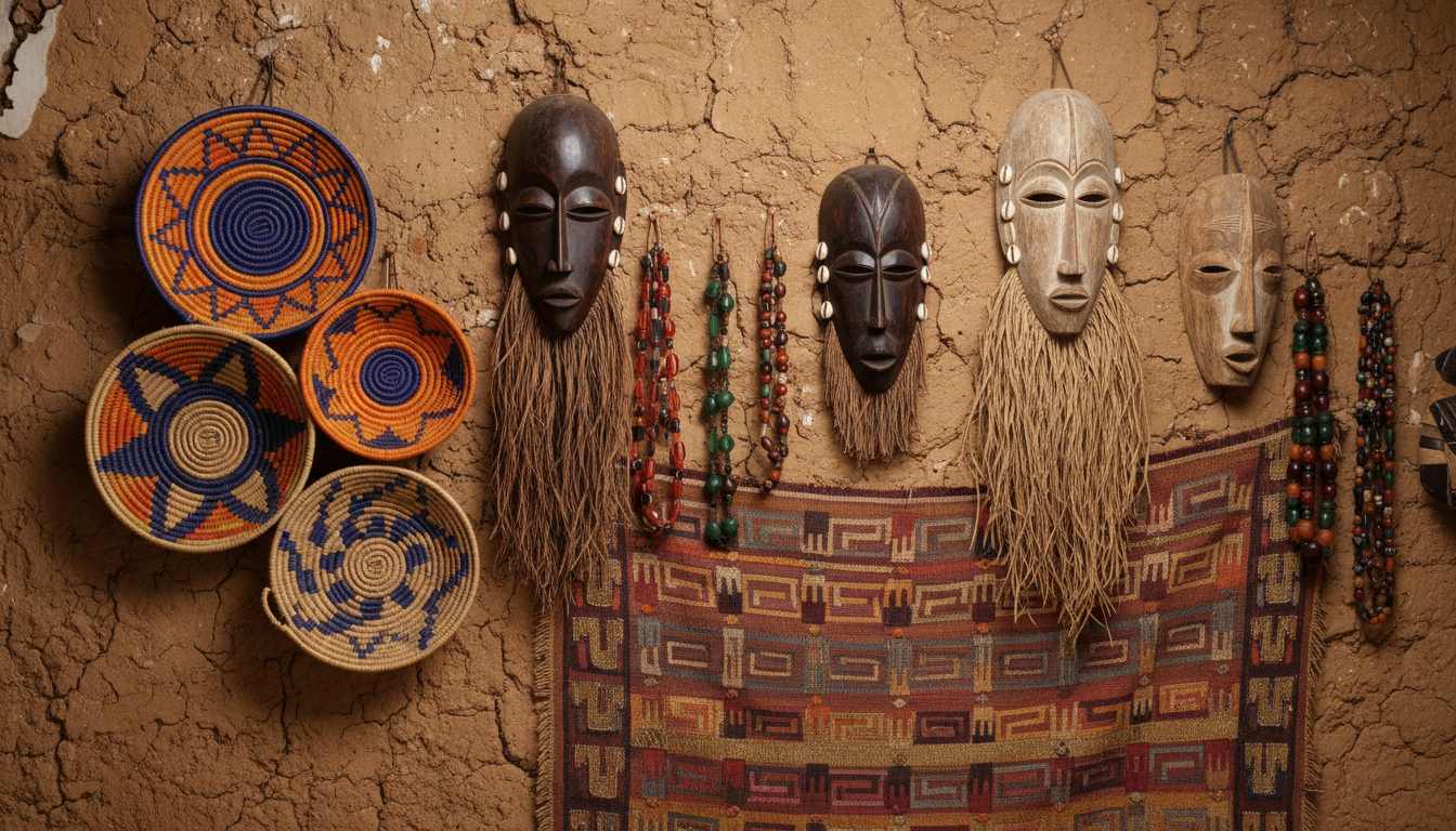 explorez l'art unique et les mystères captivants de la décoration murale africaine, entre tradition et modernité.