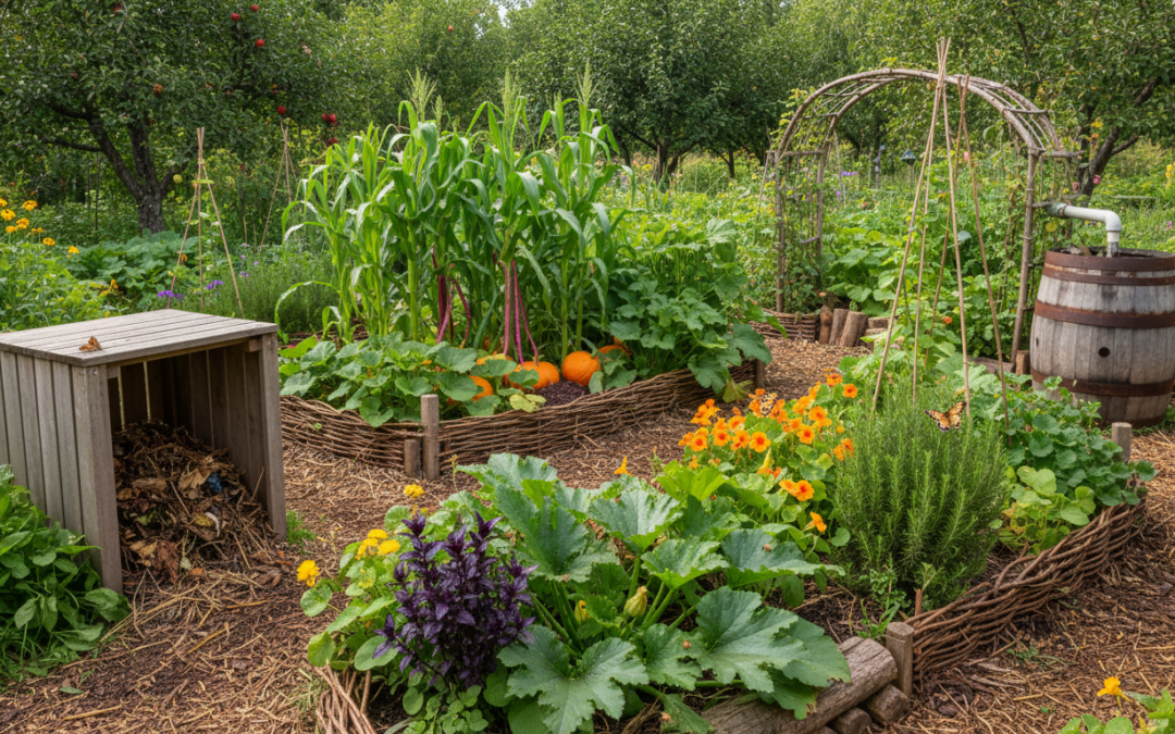 apprenez les principes fondamentaux de la permaculture pour créer et entretenir un potager durable, respectueux de l'environnement et productif toute l'année.
