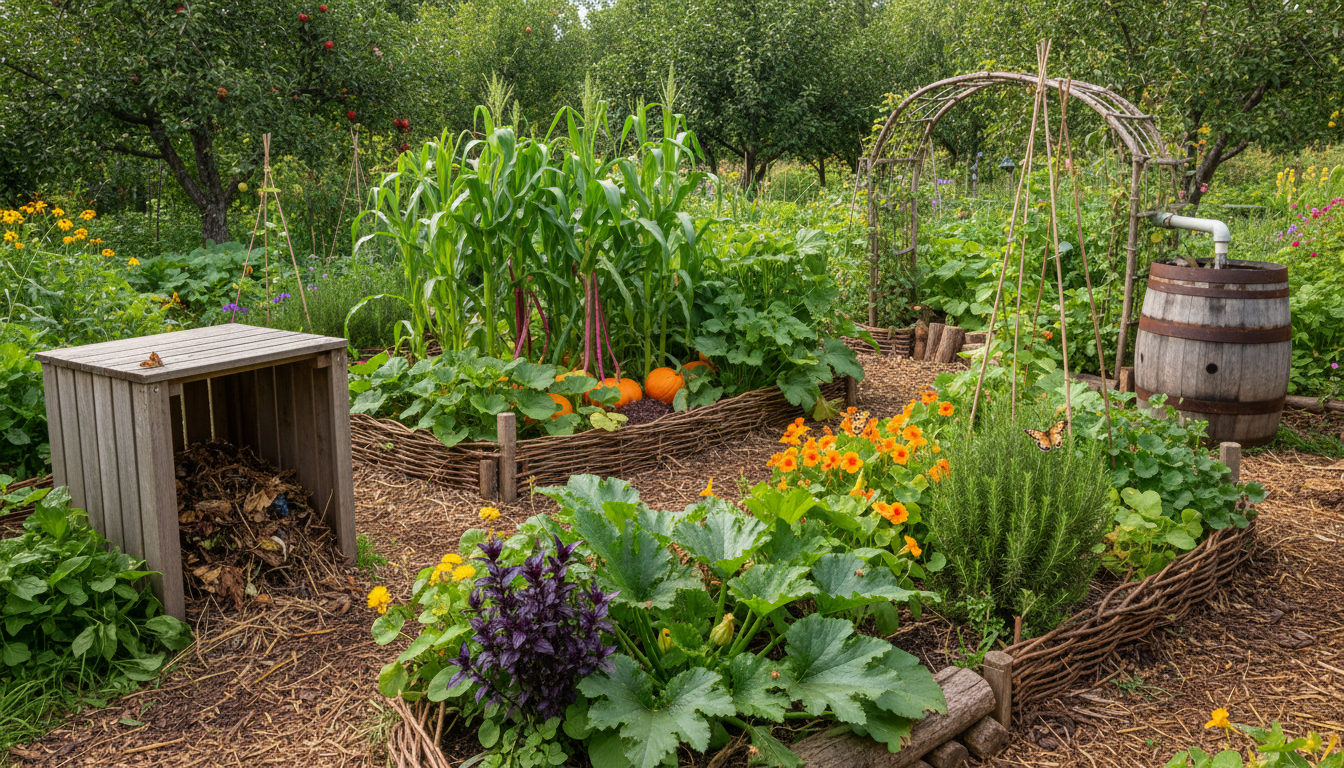 apprenez les principes fondamentaux de la permaculture pour créer et entretenir un potager durable, respectueux de l'environnement et productif toute l'année.