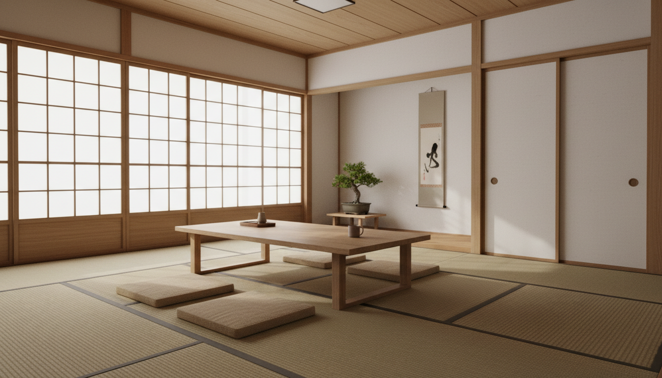 explorez les éléments clés du décor japonais pour créer une atmosphère zen apaisante et harmonieuse chez vous.