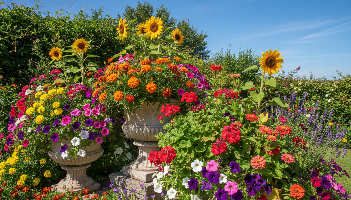 découvrez les meilleures variétés de fleurs pour jardinières en plein soleil et apportez éclat et couleur à votre jardin tout au long de la saison.