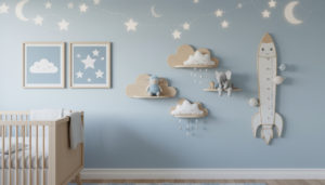 découvrez des idées originales et créatives de décoration murale pour la chambre de votre bébé garçon, alliant douceur et style pour un espace unique et chaleureux.