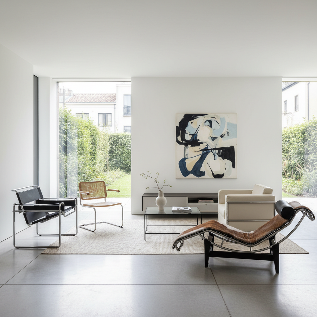 découvrez le fauteuil wassily b3 de marcel breuer, une icône du design moderniste créée en 1925, alliant élégance, confort et innovation pour sublimer votre intérieur.