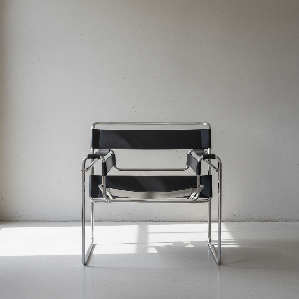 découvrez le fauteuil wassily b3 de marcel breuer, une icône du design moderniste créée en 1925, alliant élégance et innovation pour sublimer votre intérieur.