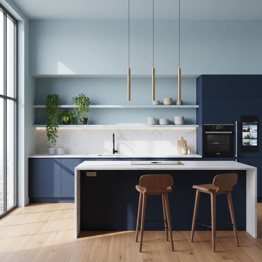 découvrez comment intégrer le bleu dans votre cuisine pour créer une ambiance apaisante et élégante, alliant fraîcheur et sérénité dans votre espace culinaire.