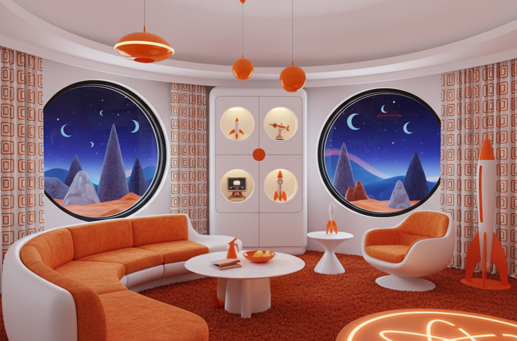 découvrez comment le design space age, inspiré par la conquête spatiale, transforme nos meubles emblématiques avec des formes futuristes et innovantes.