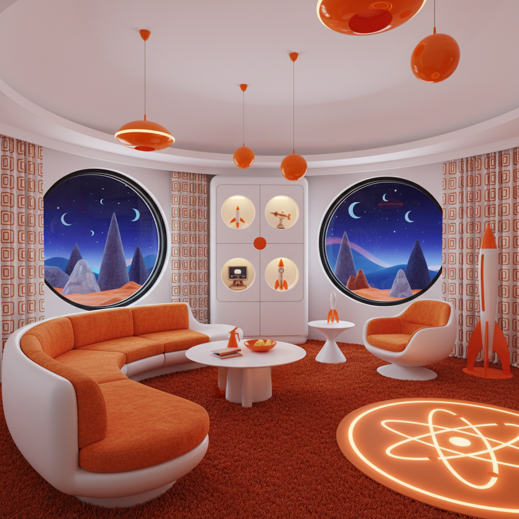 découvrez comment le design space age, inspiré par la conquête spatiale, transforme nos meubles emblématiques avec des formes futuristes et innovantes.