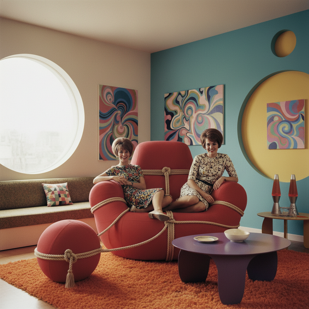 découvrez le fauteuil up (5-6) big mama de gaetano pesce, une icône du design alliant esthétique audacieuse et engagement féministe.