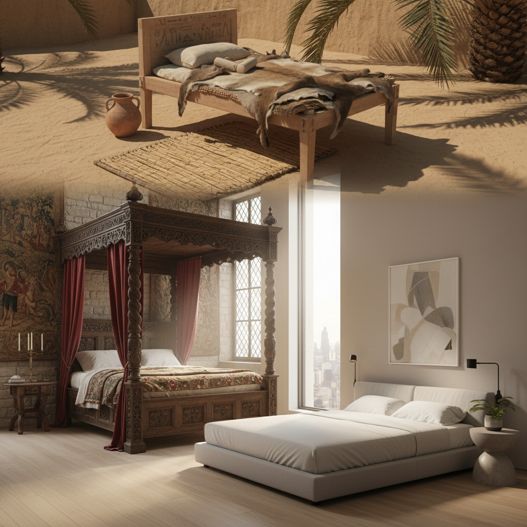 découvrez l'évolution fascinante du lit, des couchages antiques aux modèles médiévaux, jusqu'aux designs contemporains alliant confort et style.