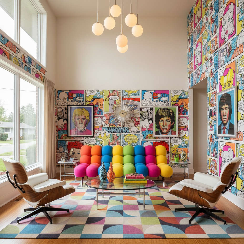 découvrez l'univers pop art dans le mobilier et la décoration à travers 30 pièces emblématiques, des années 1950 à aujourd'hui, alliant couleurs vives et design audacieux pour sublimer votre intérieur.