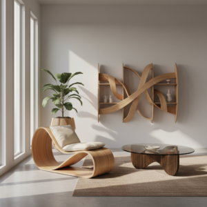découvrez comment les meubles en contreplaqué cintré, moulé et courbé révolutionnent le design mondial grâce à des techniques innovantes alliant esthétique et fonctionnalité.
