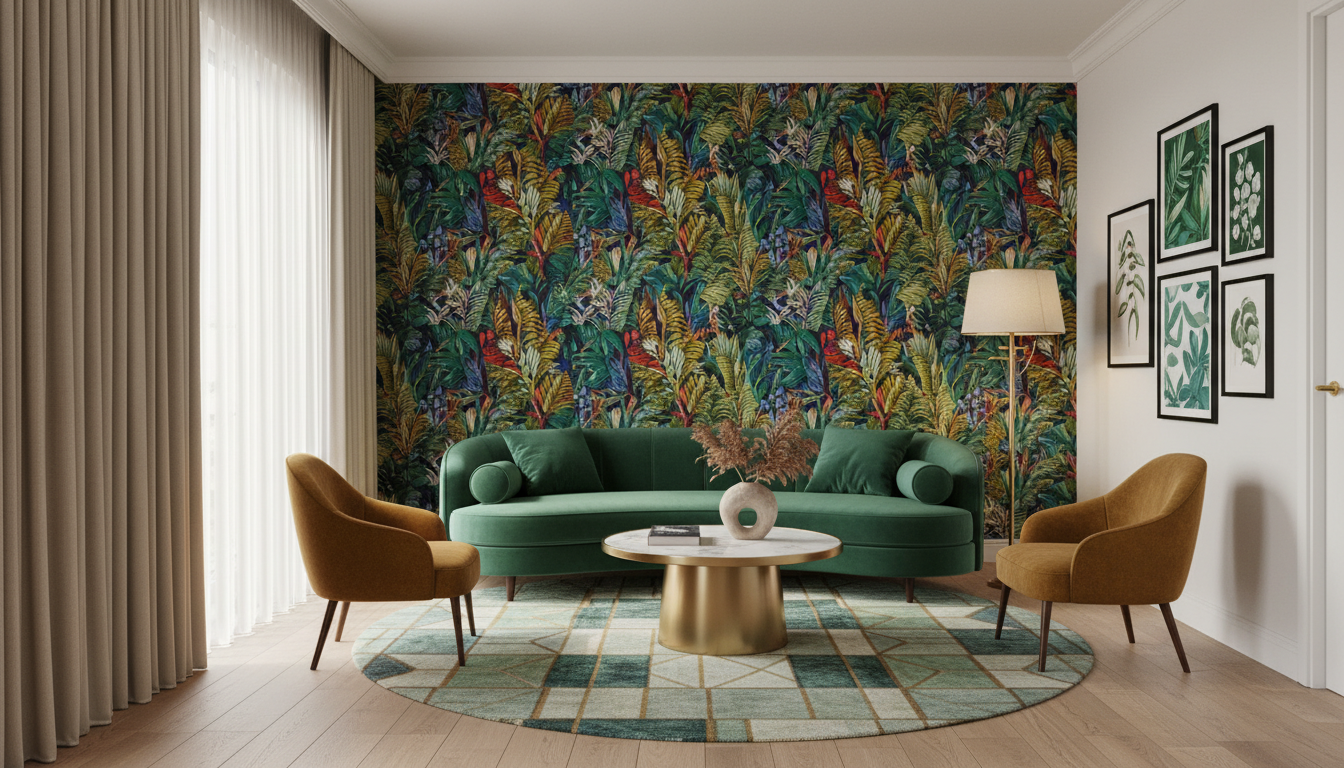 découvrez comment choisir les teintes de papier peint coloré qui subliment votre intérieur et apportent une touche unique et harmonieuse à votre décoration.