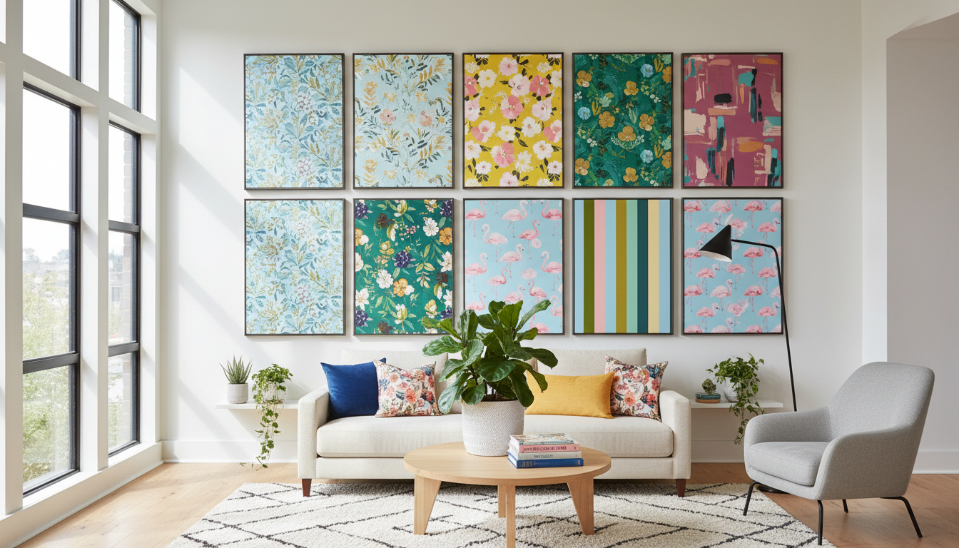 découvrez comment choisir les teintes de papier peint coloré qui subliment votre intérieur et apportent style et harmonie à votre décoration.