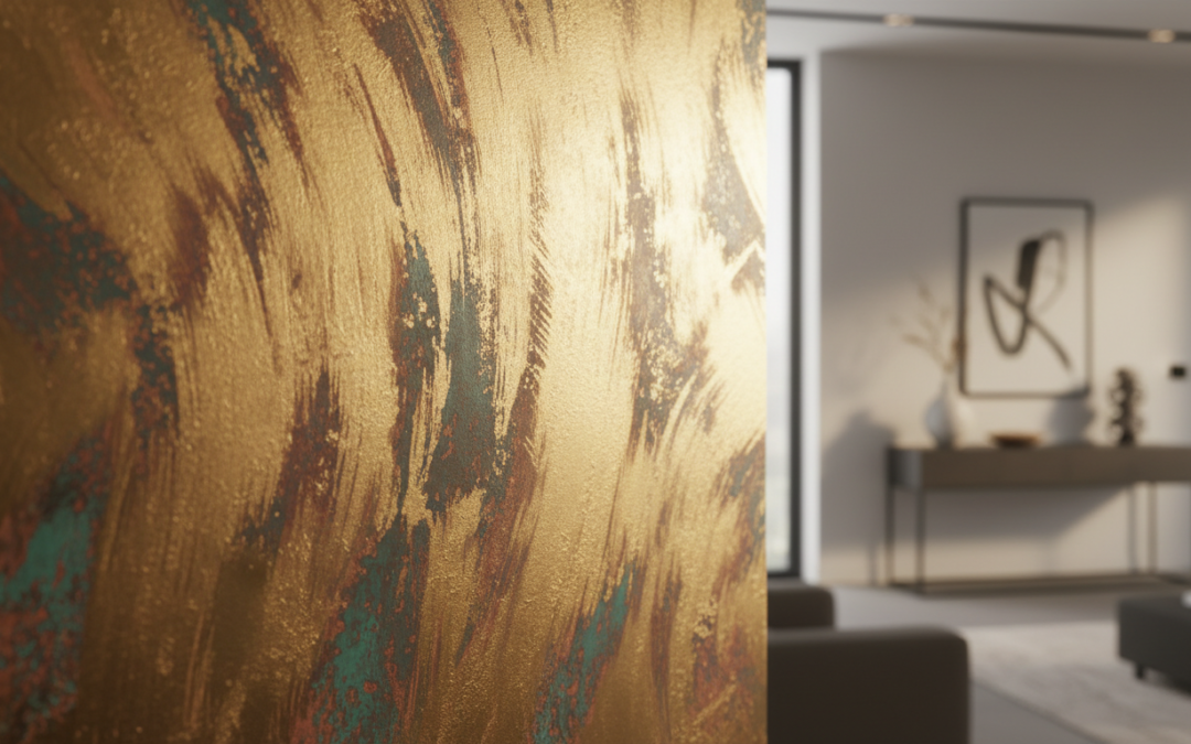 Papier peint effet metal : comment choisir et intégrer cette tendance déco chez soi