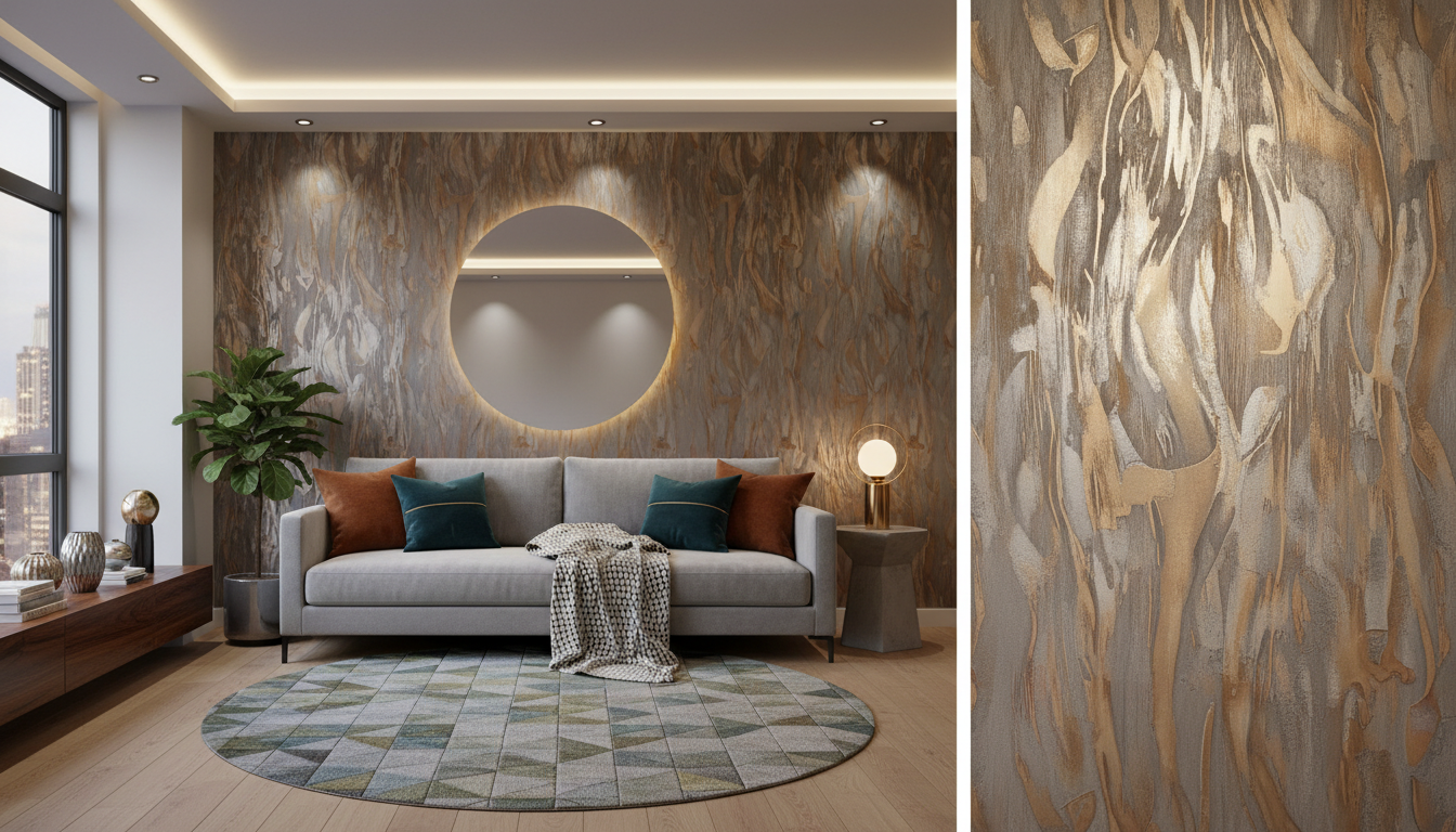 découvrez comment choisir et intégrer le papier peint effet métal pour apporter une touche moderne et élégante à votre décoration intérieure.