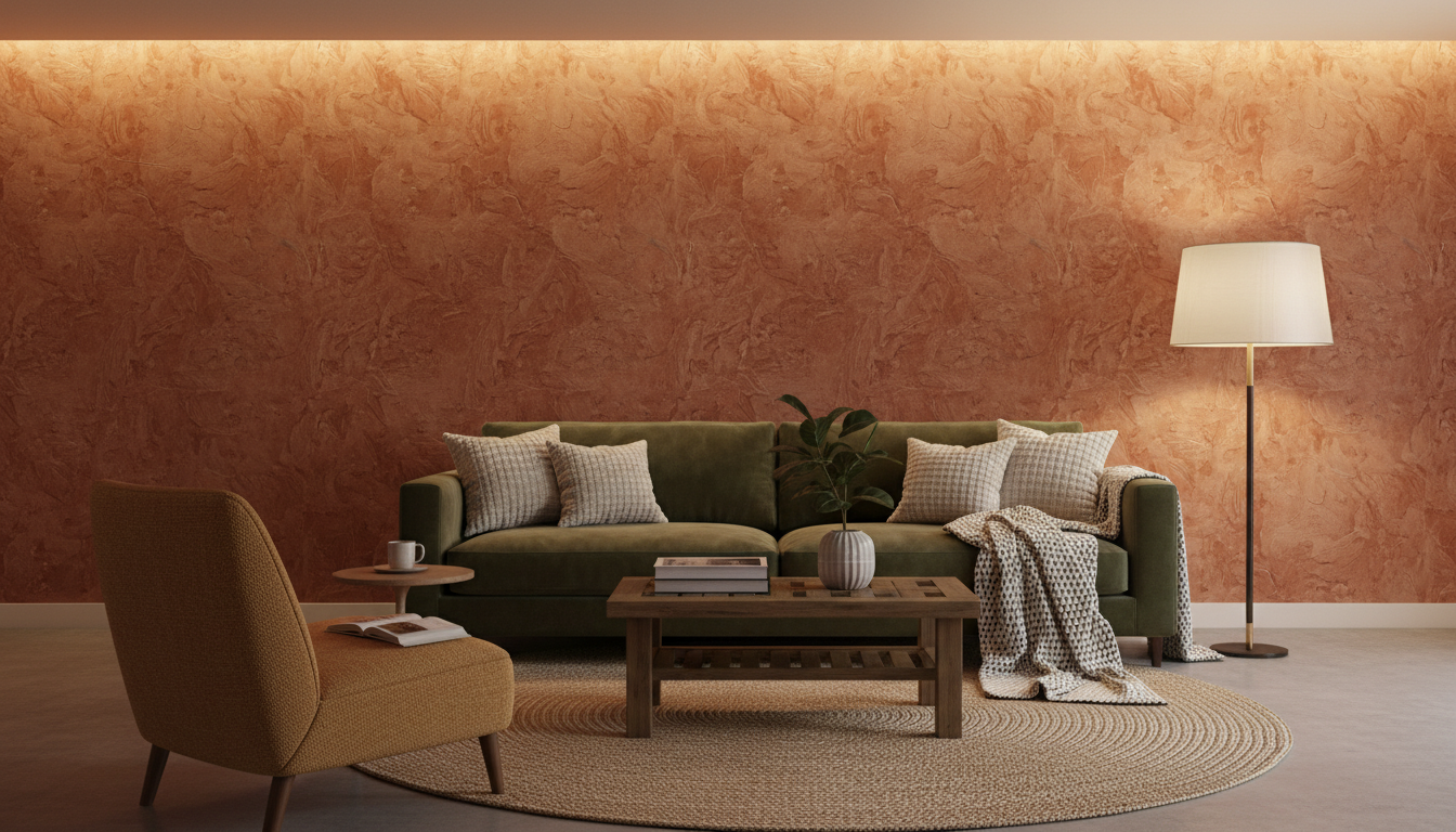 découvrez comment le papier peint terracotta peut apporter chaleur et élégance à votre intérieur, en créant une ambiance conviviale et stylée.