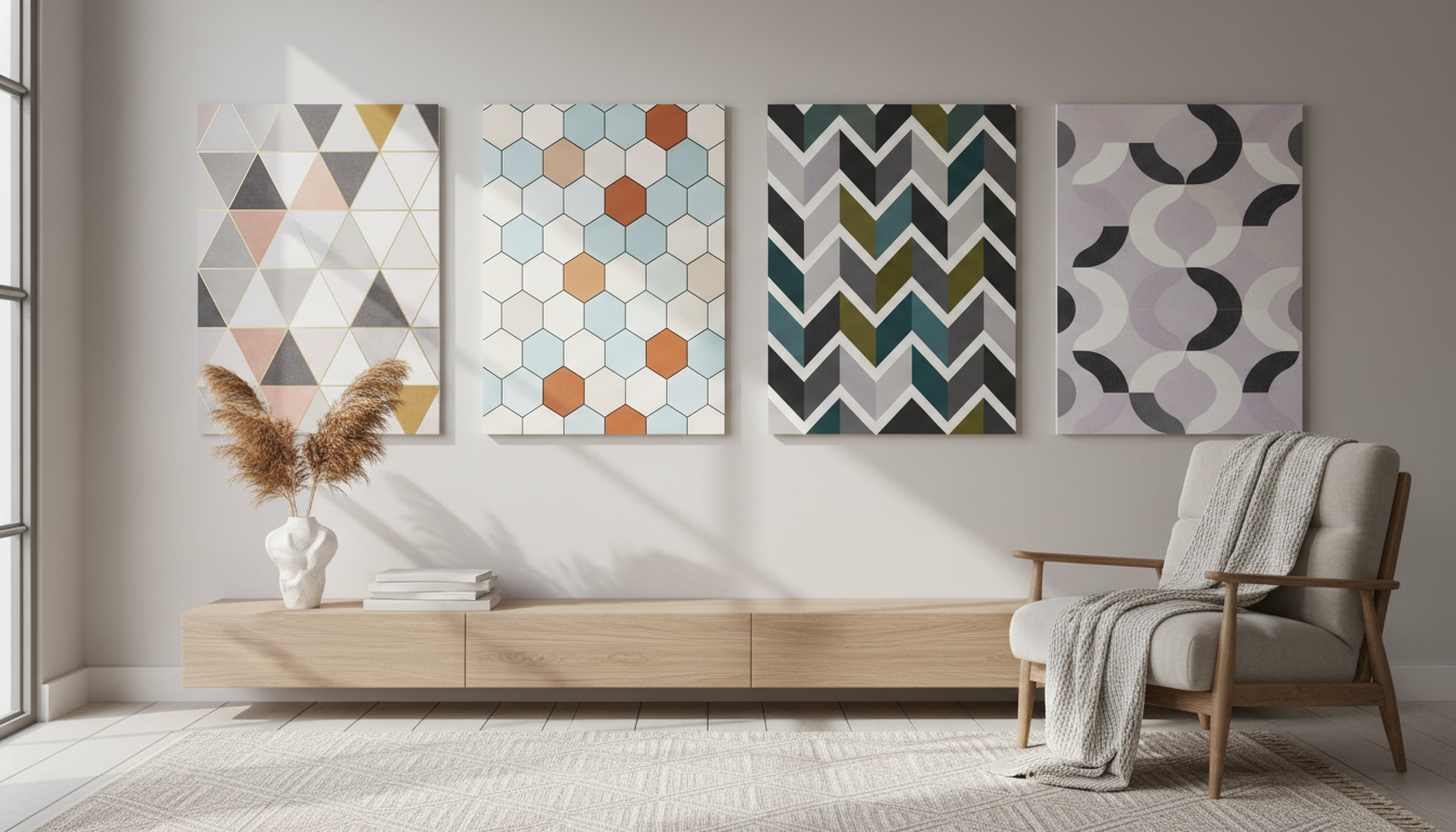découvrez comment choisir le style de papiers peints à motifs géométriques pour sublimer vos murs et créer une ambiance unique dans votre intérieur.