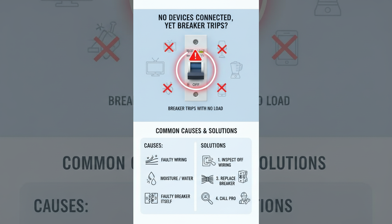 découvrez pourquoi un disjoncteur peut sauter même sans appareil branché et apprenez les solutions efficaces pour résoudre ce problème électrique courant.
