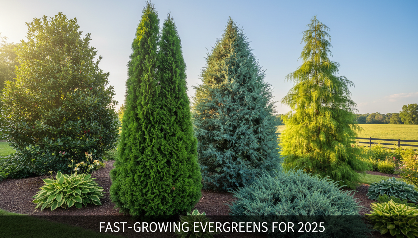 découvrez quel arbre persistant choisir en 2025 pour une croissance rapide et un jardin verdoyant toute l'année. conseils et recommandations pour un choix optimal.