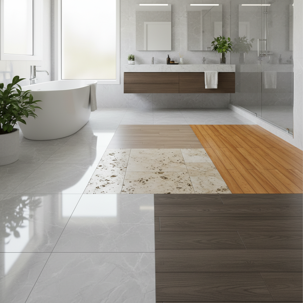 découvrez quel sol choisir pour votre salle de bain avec notre guide complet : conseils, matériaux adaptés et astuces pour allier esthétique et résistance à l'humidité.