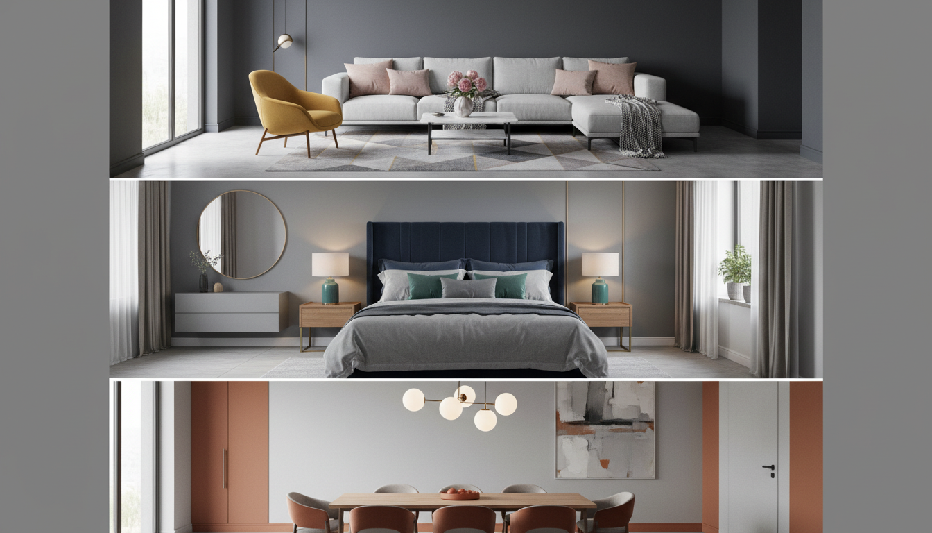 découvrez quelles couleurs choisir pour accompagner le gris dans votre décoration et créer une ambiance harmonieuse et élégante.