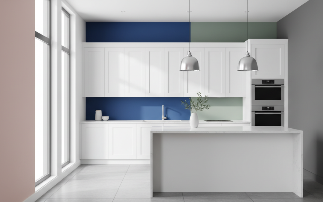 Quelle couleur choisir pour les murs d&rsquo;une cuisine blanche ?