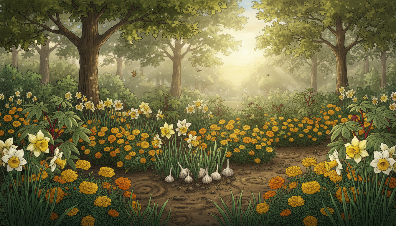 découvrez quelles plantes naturelles choisir pour éloigner efficacement les taupes de votre jardin sans utiliser de produits chimiques.