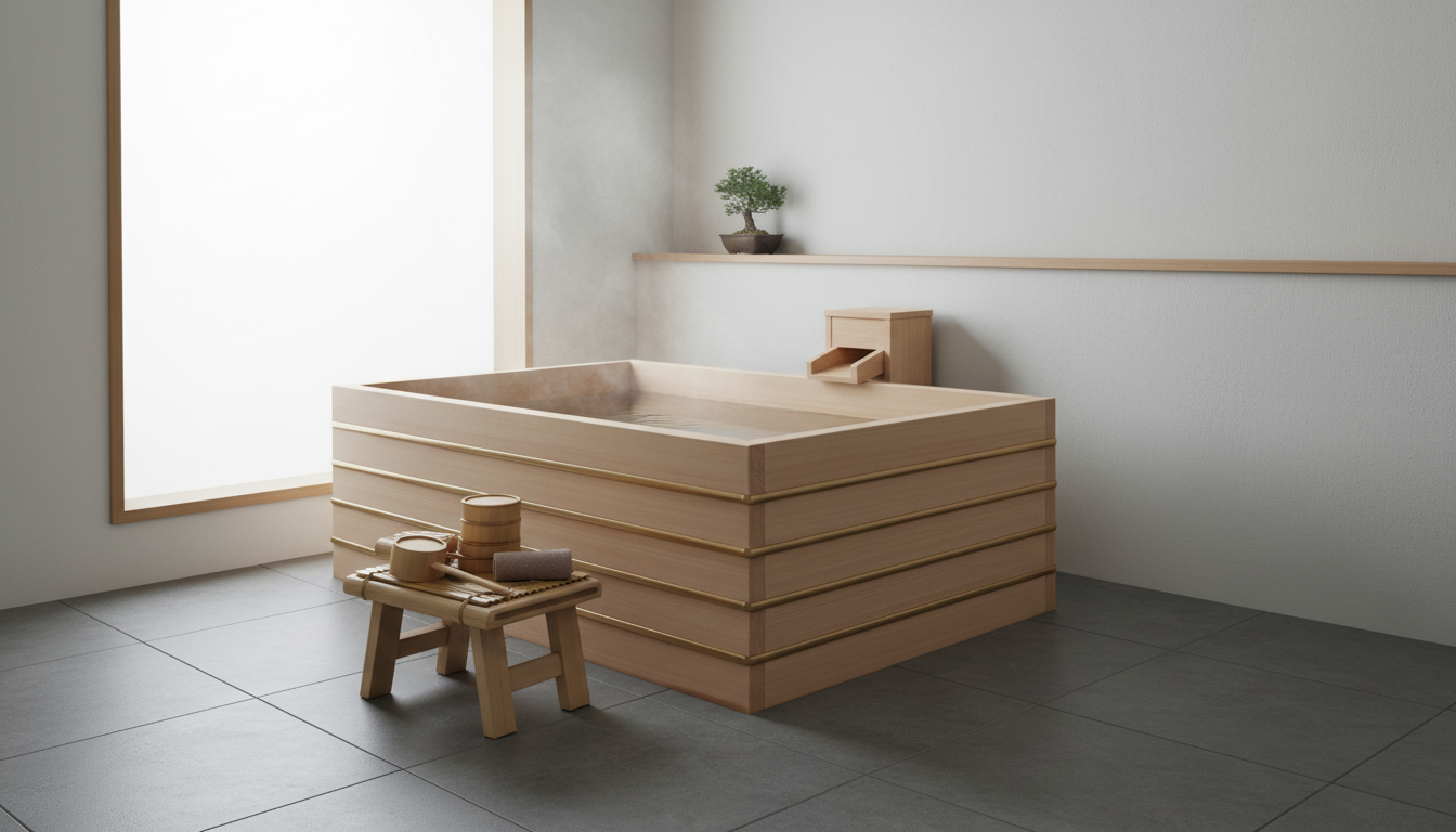 découvrez tout sur la baignoire japonaise : ses avantages uniques et comment l'utiliser pour une expérience de bain relaxante et traditionnelle.