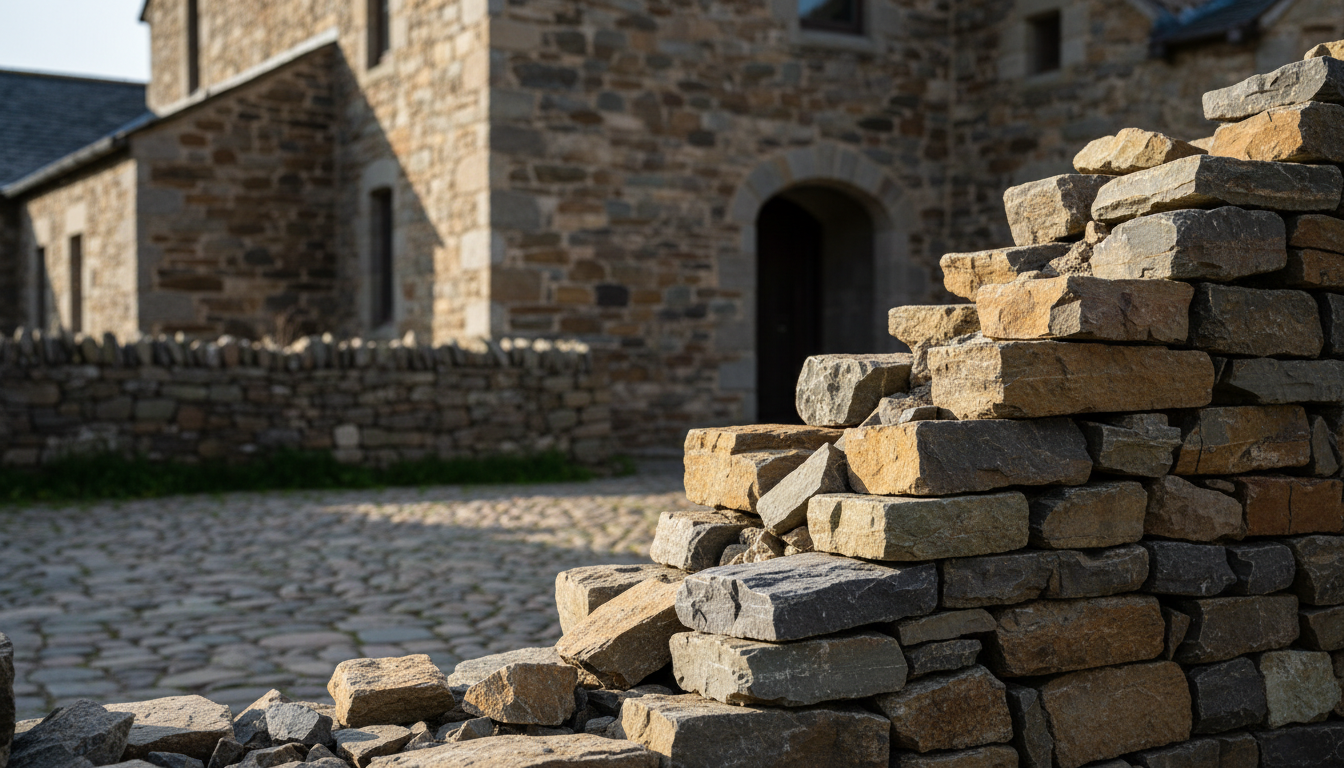 découvrez les caractéristiques et les usages de la pierre en moellon, un matériau de construction traditionnel apprécié pour sa robustesse et son esthétique naturelle.