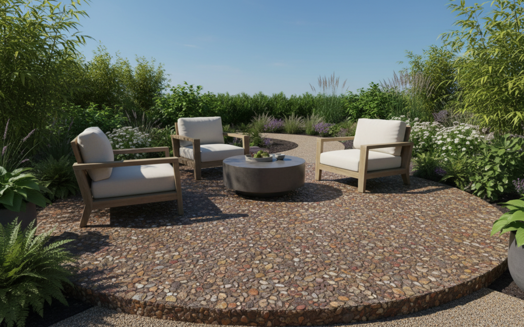 Tout savoir sur le béton désactivé pour un extérieur durable et esthétique