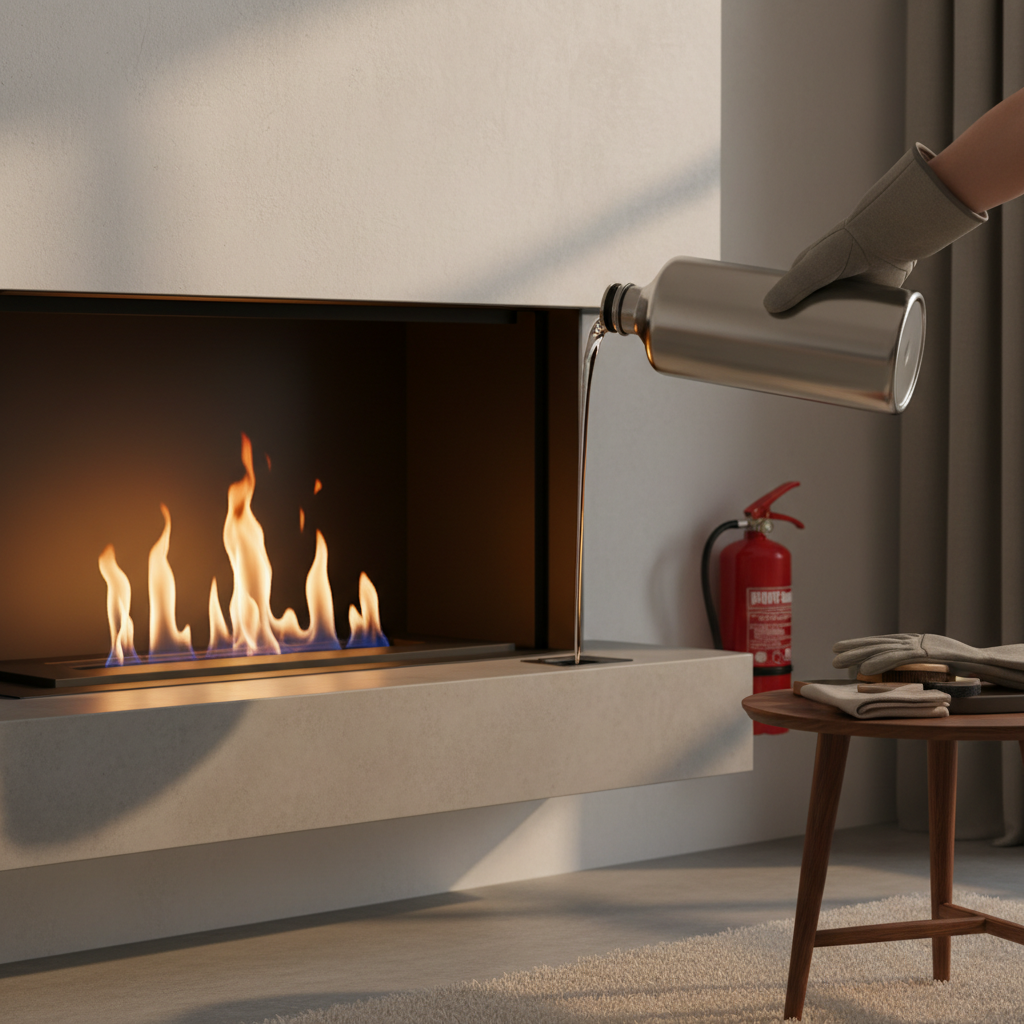 découvrez tout ce qu'il faut savoir sur le bidon d'éthanol pour cheminée : guide complet sur son usage, les conseils de sécurité essentiels et les bonnes pratiques d'entretien.