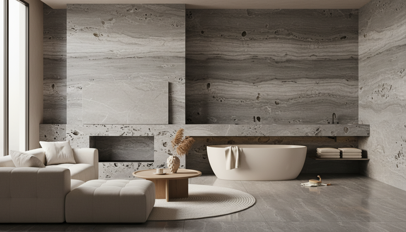 découvrez les avantages du travertin gris, ses utilisations variées et conseils d'entretien pour une décoration naturelle et élégante.