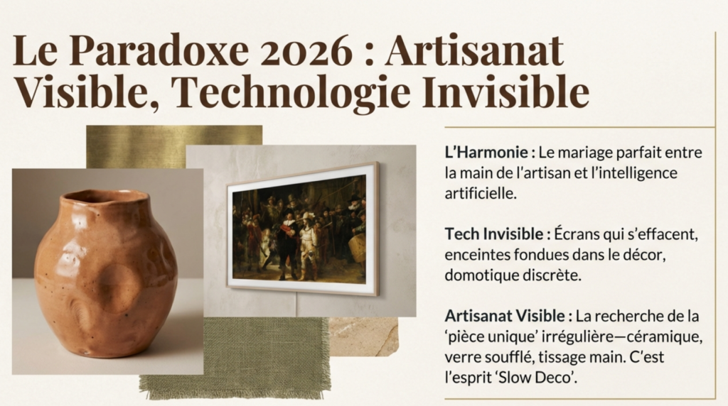 artisanat visible technologie invisible