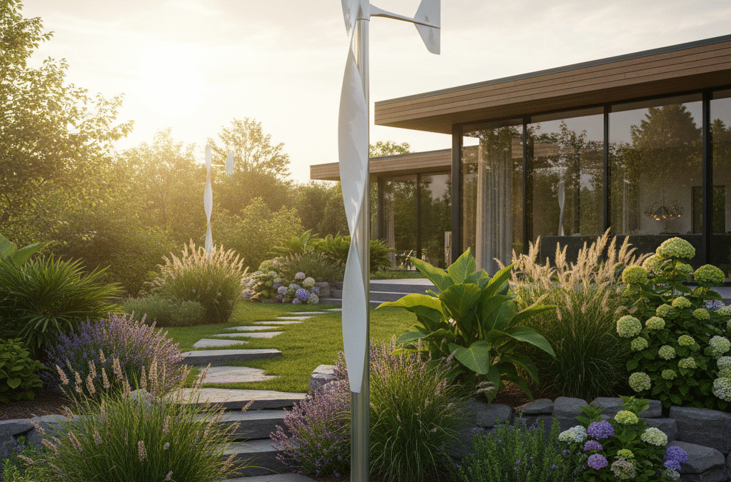 découvrez les avantages et le fonctionnement des éoliennes domestiques verticales, une solution écologique et efficace pour produire votre propre énergie renouvelable à la maison.