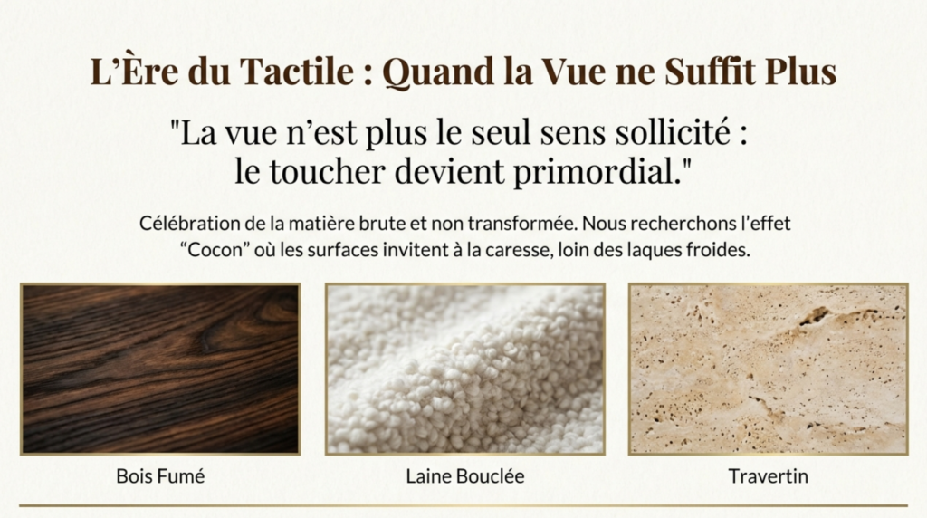 ere du tactile, la vue ne suffit plus