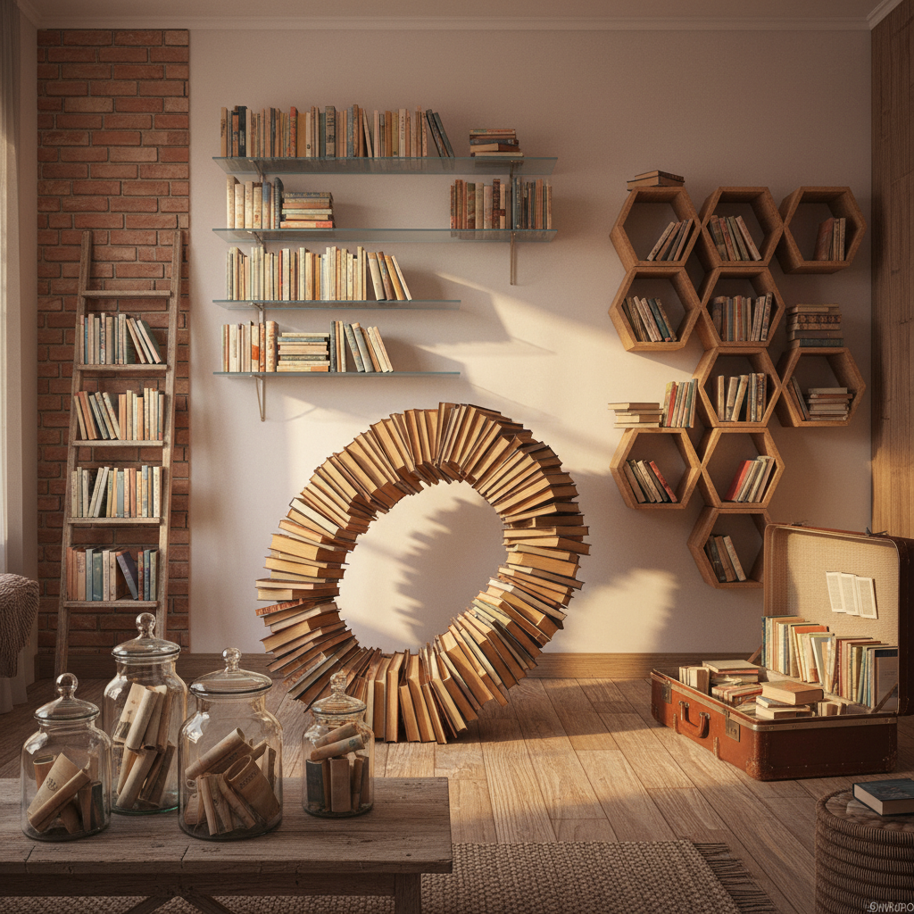découvrez six méthodes inattendues et créatives pour organiser vos livres avec originalité et apporter une touche unique à votre bibliothèque.