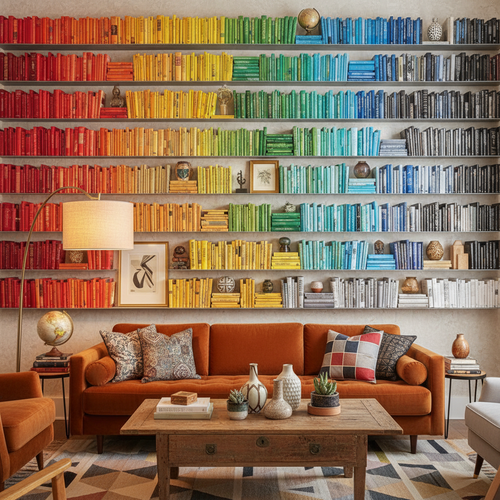 découvrez six méthodes inattendues et originales pour organiser vos livres, alliant créativité et praticité pour sublimer votre espace de lecture.