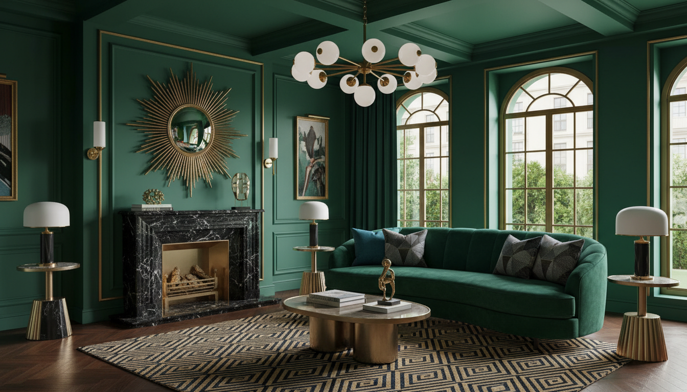 découvrez comment l'art déco révolutionne nos intérieurs en 2026, donnant vie à des espaces élégants et colorés pour dire adieu au beige monotone.