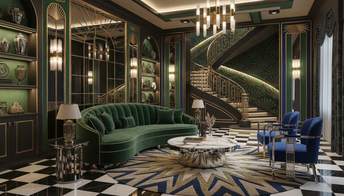 découvrez comment l'art déco révolutionne nos intérieurs en 2026, transformant les espaces monotones et beige en lieux vibrants et élégants.