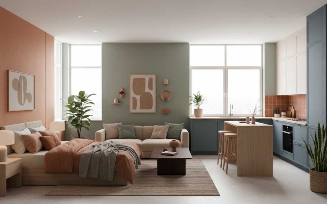 explorez les tendances couleurs incontournables pour 2026 et transformez votre chambre, salon et cuisine avec des teintes modernes et harmonieuses.